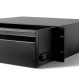 Adam Hall 874 E 03 - 19"-os rack fiók 3 U/360 mm feketére festve