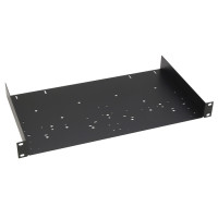 Adam Hall 8754 - 19"-os rack tálca 1 U/250 mm, készülék rögzítő furatokkal, fekete Adam Hall 8754 - 19"-os rack tálca 1 U/250 mm, készülék rögzítő furatokkal, fekete
