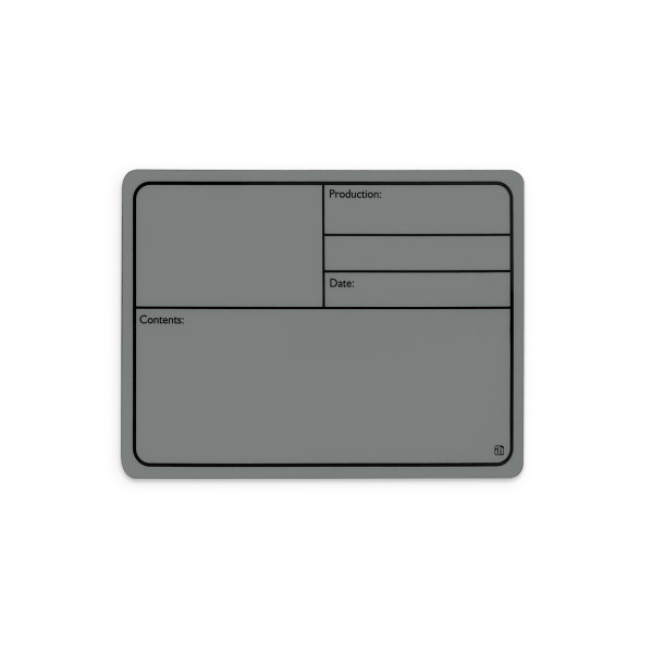 Adam Hall 88001 M GREY - produkciós felirati tábla újra írható, mágneses hátlap, 177x127 mm , szürke Adam Hall 88001 M GREY - produkciós felirati tábla újra írható, mágneses hátlap, 177x127 mm , szürke