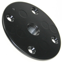 Adam Hall SM 720 - hangfaltartó talp M20-as menettel, fekete