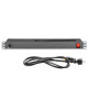 Adam Hall Cables 87471 T - 19"-os hálózati elosztó, 1 U, elöl 8x földelt aljzat, hátul kapcsoló és IP65 hálózati bemenet Adam Hall Cables 87471 T - 19"-os hálózati elosztó, 1 U, elöl 8x földelt aljzat, hátul kapcsoló és IP65 hálózati bemenet