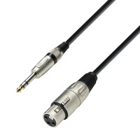Adam Hall Cables 3 STAR BFV 0300 - szimmetrikus jelkábel | Adam Hall XLR mama x Jack TRS | 3 m