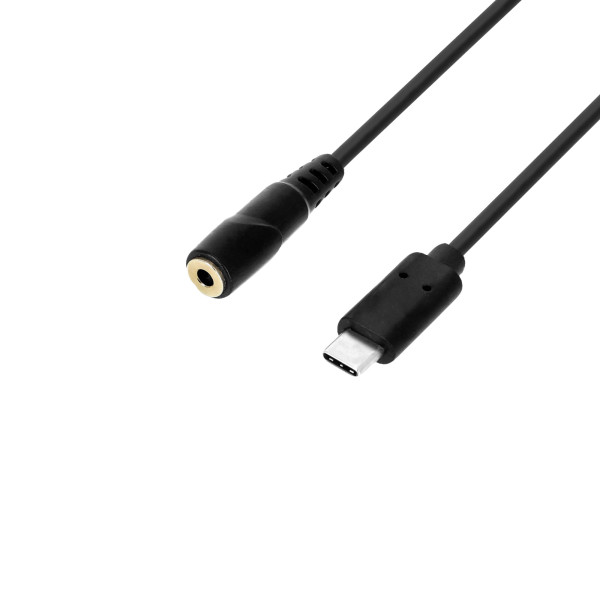 Adam Hall Cables 3 STAR B Y USB-C 0020 - USB-C adapter kábel | 3,5 mm-es sztereó mini jack aljzat/USB-C, 0,2 m Adam Hall Cables 3 STAR B Y USB-C 0020 - USB-C adapter kábel | 3,5 mm-es sztereó mini jack aljzat/USB-C, 0,2 m