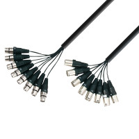 Adam Hall Cables 3 STAR LOOM 8 MF 0500 - Studio Loom kábel | Adam Hall 8 XLR mama x 8 XLR papa | 5 m Adam Hall Cables 3 STAR LOOM 8 MF 0500 - Studio Loom kábel | Adam Hall 8 XLR mama x 8 XLR papa | 5 m