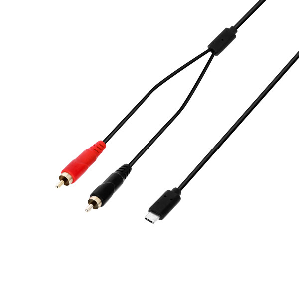 Adam Hall Cables 3 STAR Y CC USB-C 0150 - Y kábel | USB-C / 2 x RCA papa | 1,5 m Adam Hall Cables 3 STAR Y CC USB-C 0150 - Y kábel | USB-C / 2 x RCA papa | 1,5 m