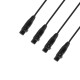 Adam Hall Cables 4 STAR CATBOX XF5 - audió és DMX adapter kábel 5-pólusú XLR mama - RJ45 Cat.6a csatlakozókkal