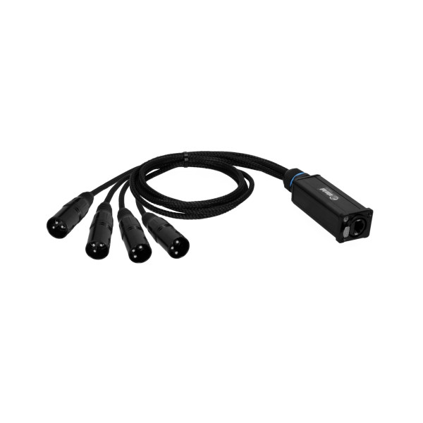 Adam Hall Cables 4 STAR CATBOX XM3 - audió és DMX adapter kábel 3-pólusú XLR papa - RJ45 Cat.6a csatlakozókkal Adam Hall Cables 4 STAR CATBOX XM3 - audió és DMX adapter kábel 3-pólusú XLR papa - RJ45 Cat.6a csatlakozókkal