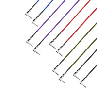 Adam Hall Cables 4 STAR IRR 0090 SET - patchkábel 5 darabos készlet | Adam Hall pipa Jack TS | 0,9 m Adam Hall Cables 4 STAR IRR 0090 SET - patchkábel 5 darabos készlet | Adam Hall pipa Jack TS | 0,9 m