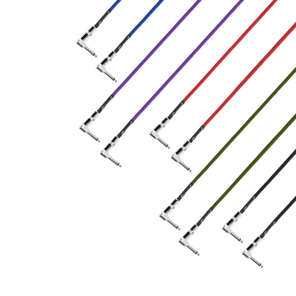 Adam Hall Cables 4 STAR IRR 0090 SET - patchkábel 5 darabos készlet | Adam Hall pipa Jack TS | 0,9 m Adam Hall Cables 4 STAR IRR 0090 SET - patchkábel 5 darabos készlet | Adam Hall pipa Jack TS | 0,9 m