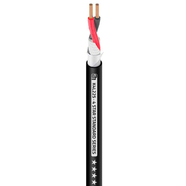 Adam Hall Cables 4 STAR SPEAKER 225 - hangfalkábel | 2,5 mm2 AWG13 | 100 m Adam Hall Cables 4 STAR SPEAKER 225 - hangfalkábel | 2,5 mm2 AWG13 | 100 m