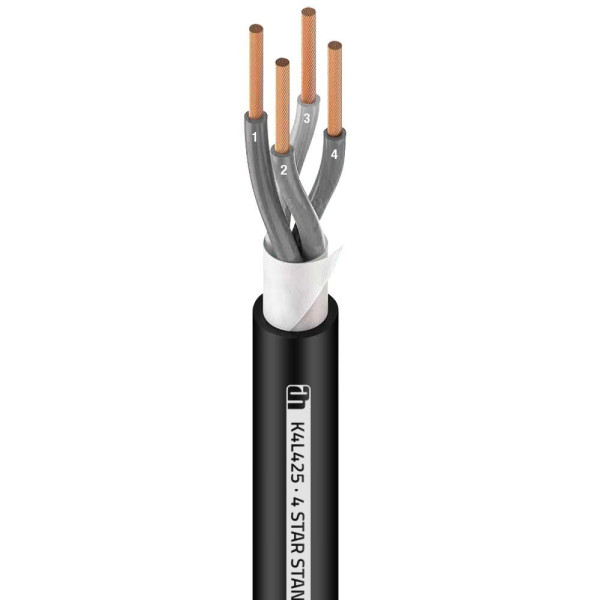 Adam Hall Cables 4 STAR SPEAKER 425 - hangfalkábel | 4 x 2,5 mm2 AWG13 | 100 m Adam Hall Cables 4 STAR SPEAKER 425 - hangfalkábel | 4 x 2,5 mm2 AWG13 | 100 m