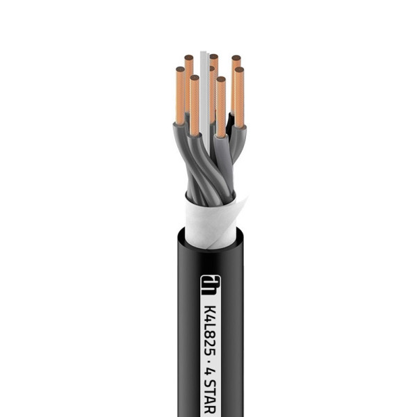 Adam Hall Cables 4 STAR SPEAKER 825 - hangfalkábel | 8 x 2,5 mm2 AWG13 | 100 m Adam Hall Cables 4 STAR SPEAKER 825 - hangfalkábel | 8 x 2,5 mm2 AWG13 | 100 m