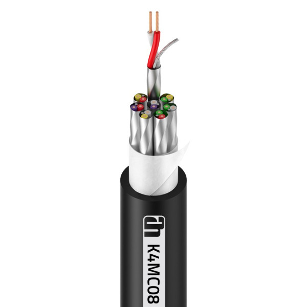 Adam Hall Cables 4 STAR MULTICORE 08 - csoportkábel | 8 csatornás 16 x 0,14 mm2 AWG26 | 1 m Adam Hall Cables 4 STAR MULTICORE 08 - csoportkábel | 8 csatornás 16 x 0,14 mm2 AWG26 | 1 m