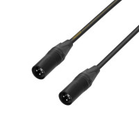 Adam Hall Cables 5 STAR DMM 0020 - DMX átalakító kábel - 3 pólusú XLR dugó-3 pólusú XLR dugó, 0,2 méter