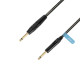 Adam Hall Cables 5 STAR IPPR 0150 FLIPJACK® - gitár, -hangszerkábel | Palmer® Adam Hall FLIPJACK® egyenes/pipa - egyenes jack | 1,5 m