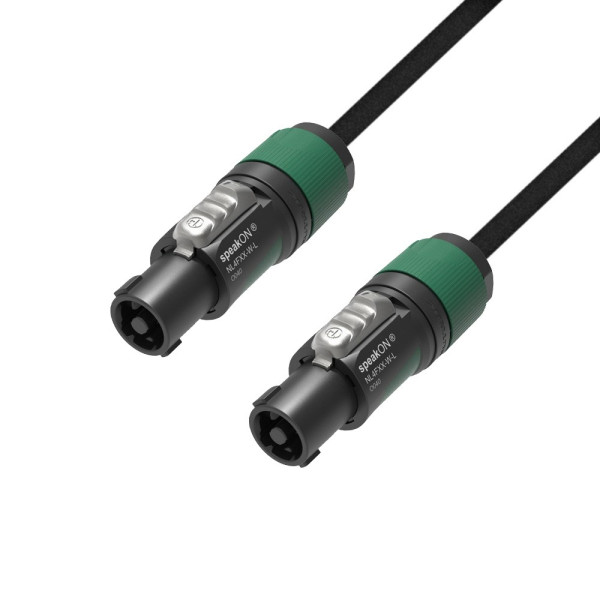 Adam Hall Cables 5 STAR 2.5 SPEAKON 2m - hangfalkábel Neutrik speakON 4 2 x 2,5 mm2| 2 m