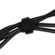 Adam Hall Cables VT 2830 - tépőzáras kábelkötegelő - 14 x 306 mm, fekete, 10 darabos kiszerelés