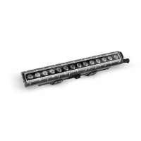 Cameo DURA® LINE 50 - installációs vonallámpa, 14x4 W RGBW LED, IP67 besorolás, fekete, 50 cm