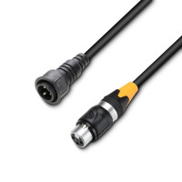 Cameo DMX 3 AD OUT IP65 - DMX kábel 3 pólusú, kimeneti, 1 méteres, IP65 minősítésű