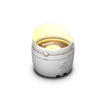 Cameo DROP B1 WH - akkumulátorról működő, 1x15 W RGBWA+UV LED, W-DMX™, IP65 minősítés, fehér ház