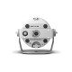 Cameo DROP B1 WH - akkumulátorról működő, 1x15 W RGBWA+UV LED, W-DMX™, IP65 minősítés, fehér ház
