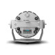Cameo DROP B4 WH - akkumulátorról működő, 4x15 W RGBWA+UV LED, W-DMX™, IP65 minősítés, fehér ház