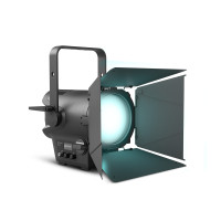 Cameo F1 FC - színházi spotlámpa Fresnel lencsével RGBW LED, szabályozható színhőmérséklet, zoom, fekete ház