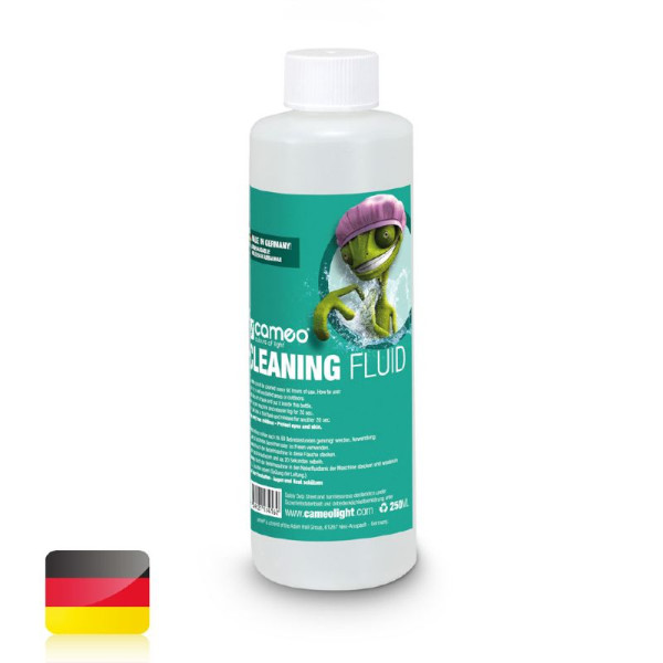 Cameo CLEANING FLUID 0,25 L - speciális folyadék füstgépek tisztításához, 250 ml Cameo CLEANING FLUID 0,25 L - speciális folyadék füstgépek tisztításához, 250 ml