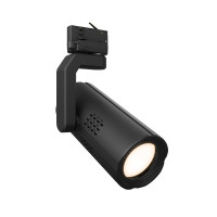 Cameo G4 T - sínre szerelhető lámpa Tungsten (volfrám) LED-del, fekete