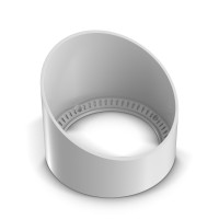 Cameo H1 HALFSNOOT WH - árnyékoló keret fél lencse, a CL-H1** beltéri épületvilágító (derítő) lámpákhoz, fehér
