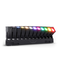 Cameo OTOS® LC12 - mozgófejes LED sáv, 12x50 W RGBL LED, IP65 védettséggel