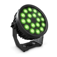 Cameo FLAT PRO 18 G2 - kültéri spotlámpa, 18x10 W RGBWA LED,  fekete ház