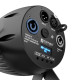 Cameo Q-SPOT 40 RGBW - kompakt spotlámpa 40 W-os RGBW LED-del, fekete házban