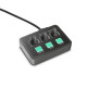 Cameo STEAM WIZARD 2000 - füstgép RGBA LED-ekkel színes füst-effektekhez Cameo STEAM WIZARD 2000 - füstgép RGBA LED-ekkel színes füst-effektekhez