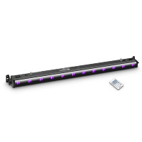 Cameo UV BAR 200 IR - UV LED sor, 12x3 W UV LED, infra távirányító, fehér ház
