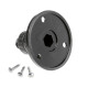 Adam Hall D921 BLK - talp gégecsőhöz 3/8" menettel, fekete