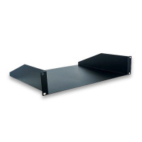 Elimex EX-RT2U375 - rack tálca, 19''-2U/375, fekete