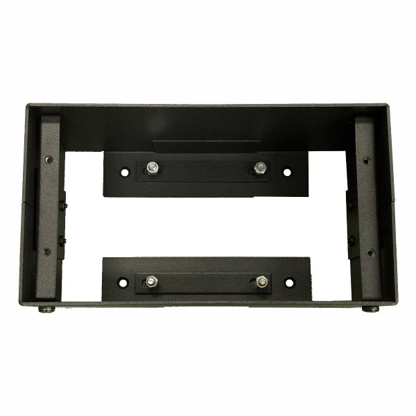 Elimex EX-WB2U - moduláris falidoboz - 6”/2U- 80 mm, falon kívüli szereléshez, fekete Elimex EX-WB2U - moduláris falidoboz - 6”/2U- 80 mm, falon kívüli szereléshez, fekete