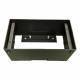 Elimex EX-WB2U - moduláris falidoboz - 6”/2U- 80 mm, falon kívüli szereléshez, fekete Elimex EX-WB2U - moduláris falidoboz - 6”/2U- 80 mm, falon kívüli szereléshez, fekete