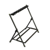 Gravity VARI®-G 7 - gitárállvány Vari G7, 7 darab minden típusú gitárhoz, összecsukható, fekete