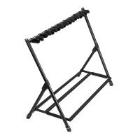 Gravity VARI®-G 9 - gitárállvány Vari G9, 9 darab minden típusú gitárhoz, összecsukható, fekete Gravity VARI®-G 9 - gitárállvány Vari G9, 9 darab minden típusú gitárhoz, összecsukható, fekete