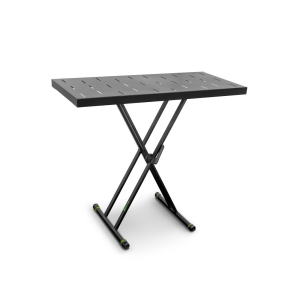 Gravity KSX 2 RD - billentyűállvány, dupla X-állványból és Rapid Desk asztallapból álló készlet Gravity KSX 2 RD - billentyűállvány, dupla X-állványból és Rapid Desk asztallapból álló készlet
