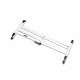 Gravity KSX 2 W - billentyűállvány, dupla X típusú, gyorszárral, fehér Gravity KSX 2 W - billentyűállvány, dupla X típusú, gyorszárral, fehér