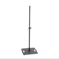 Gravity LS 331 B - lámpa állvány, 2,4 m magasra kitolható, négyzetes acél talp, fekete