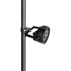 Gravity LS VARI®-POLE 01 B - teleszkópos rögzítő rúd, 2,1 m és 3,7 m között állítható hosszúsággal, fekete