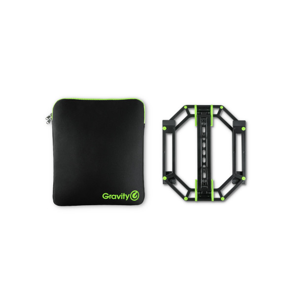 Gravity LTS 01 B SET 1 - laptop és kontroller állvány készlet, G-LTS1B laptop állvány G-BGLTS01B táskával