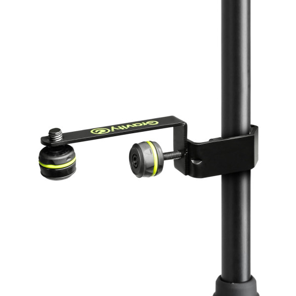 Gravity MA MH 01 - mikrofontartó második mikrofonhoz, állvány oszlopára szerelhető, átm: 30 mm, fekete Gravity MA MH 01 - mikrofontartó második mikrofonhoz, állvány oszlopára szerelhető, átm: 30 mm, fekete