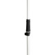 Gravity MS 23 W - mikrofonállvány, kör talppal, fehér Gravity MS 23 W - mikrofonállvány, kör talppal, fehér