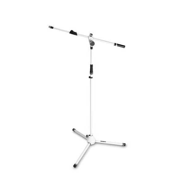 Gravity MS 4322 W - mikrofonállvány, 2 ponton állítható dupla gémmel, fehér