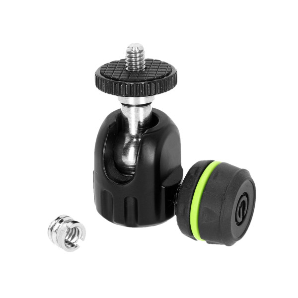 Gravity MS QT 2 B - gömbcsukló, kamera adapter 3/8”(1/4”) anya és 1/4” apa menettel Gravity MS QT 2 B - gömbcsukló, kamera adapter 3/8”(1/4”) anya és 1/4” apa menettel